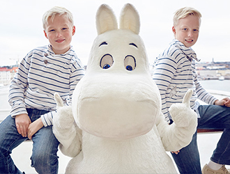  與可愛"Moomin"一起快樂玩耍！
